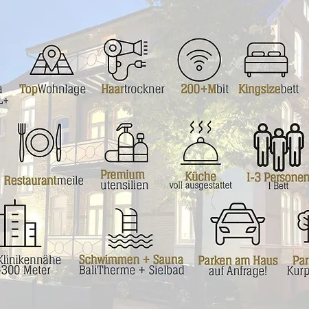 Vios Townhouse Vios Am Park Bad Oeynhausen