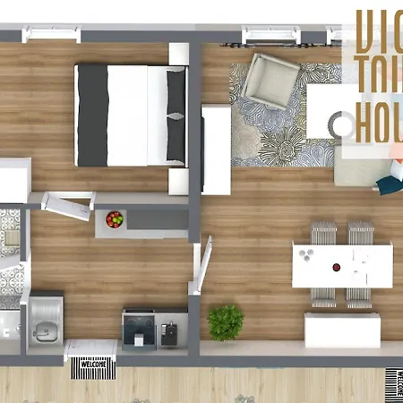 Lägenhet Vios Townhouse Premium Appartement Vios Am Kurpark *