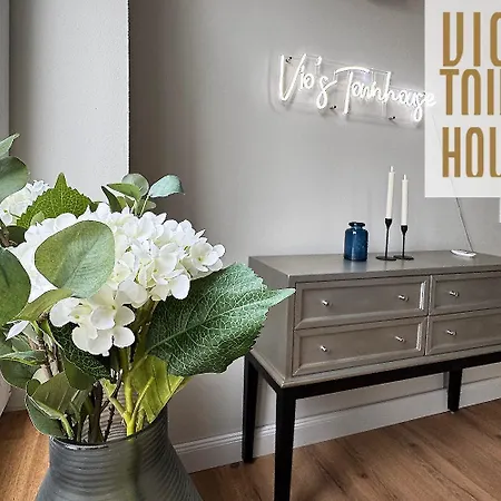 Vios Townhouse Premium Appartement Vios Am Kurpark Lägenhet Bad Oeynhausen